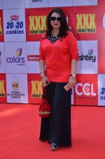 Poonam Dhillon at CCL Red Carpet in Broabourne, Mumbai on 10th Jan 2015